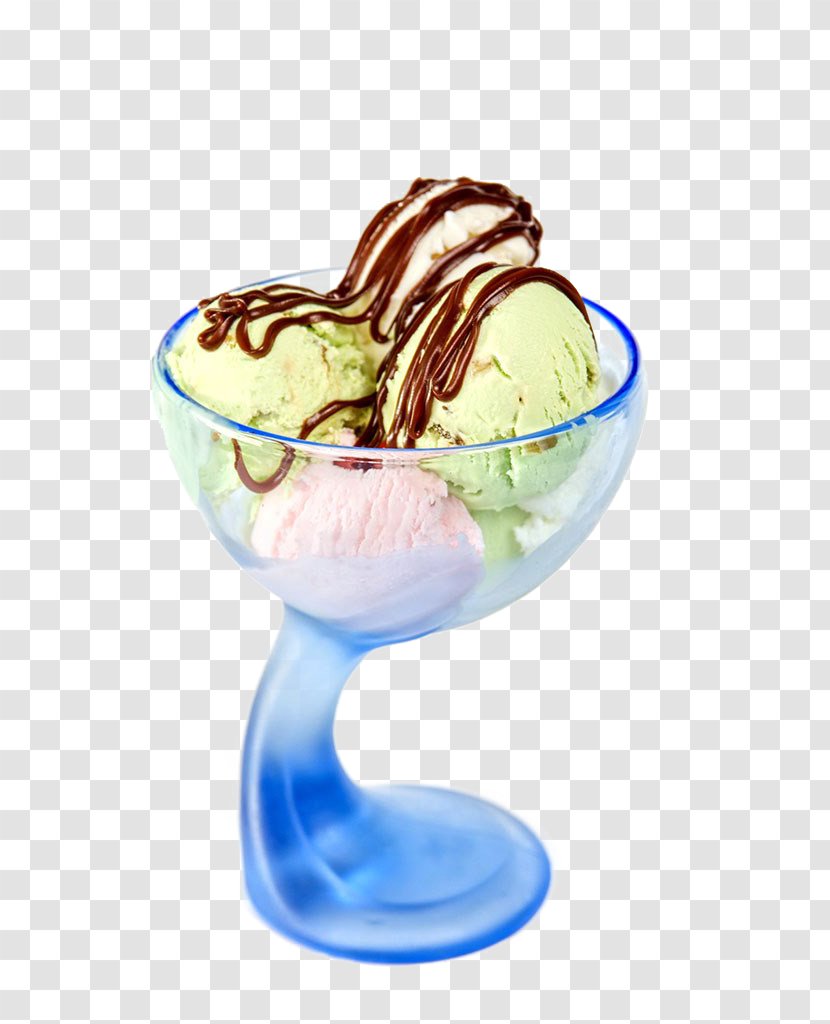 Ice Cream Cone Gelato Sorbet - Dairy Product Transparent PNG