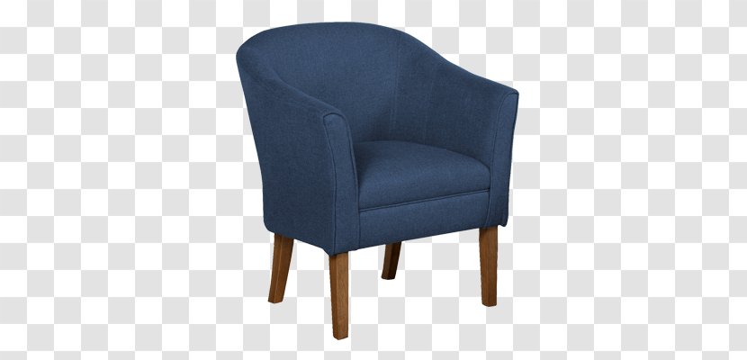 Chair Slipcover Cobalt Blue Armrest - Furniture - Club Transparent PNG