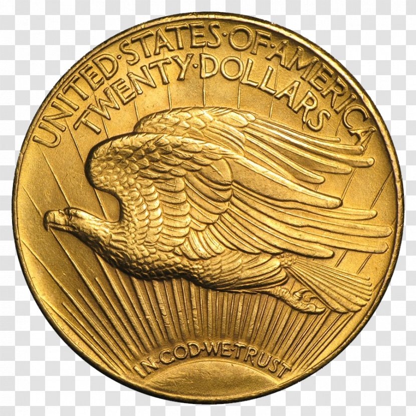 Coin Gold Saint-Gaudens Double Eagle - Money Transparent PNG