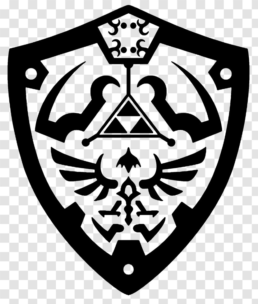 Princess Zelda Shield The Legend Of Zelda: Skyward Sword Art - Emblem Transparent PNG