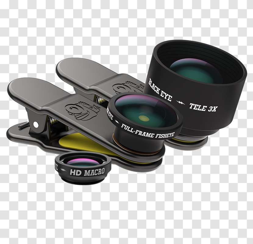 Camera Lens Fisheye Kit Photography Black Eye - Hardware Transparent PNG
