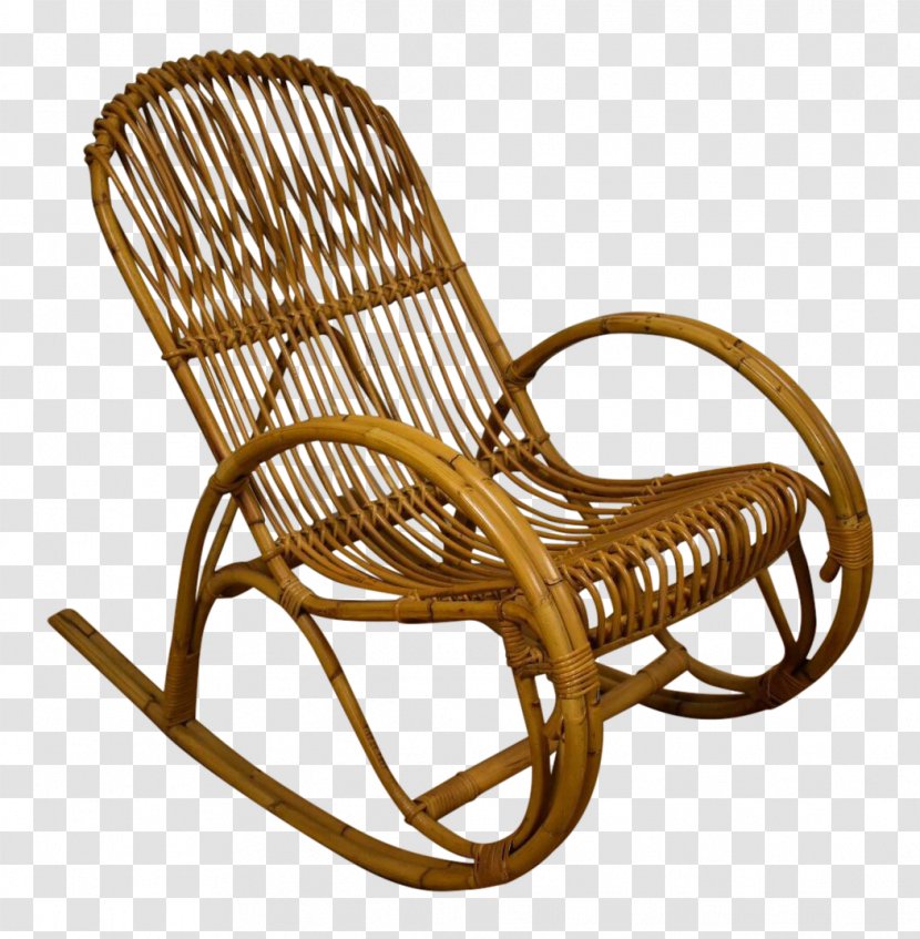 Rocking Chairs Rattan Garden Furniture - Outdoor Transparent PNG