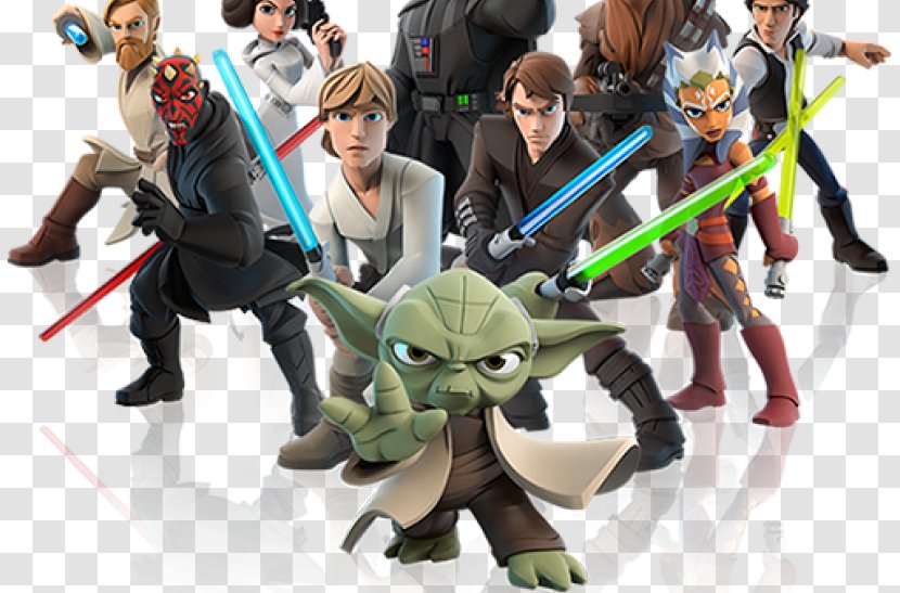 Disney Infinity 3.0 Anakin Skywalker Ahsoka Tano Obi-Wan Kenobi Kanan Jarrus - Marvel Entertainment Transparent PNG