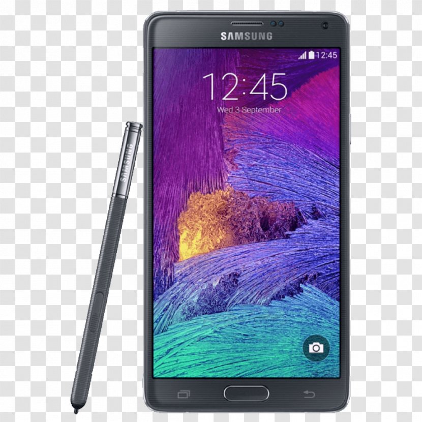 Samsung Galaxy Note 4 4G Smartphone 32 Gb - Electronic Device Transparent PNG