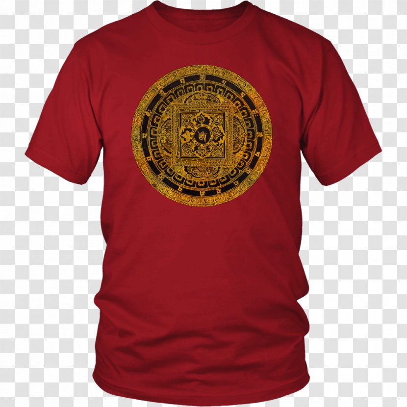 T-shirt Clothing Hoodie Crew Neck - Unisex - Mandala Om Transparent PNG