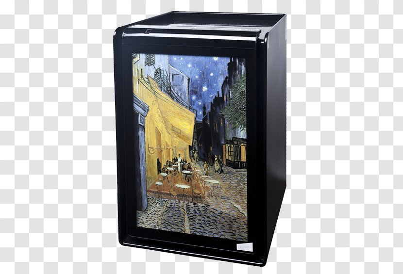 Café Terrace At Night The Painting Expressionism Art - Picture Frame Transparent PNG