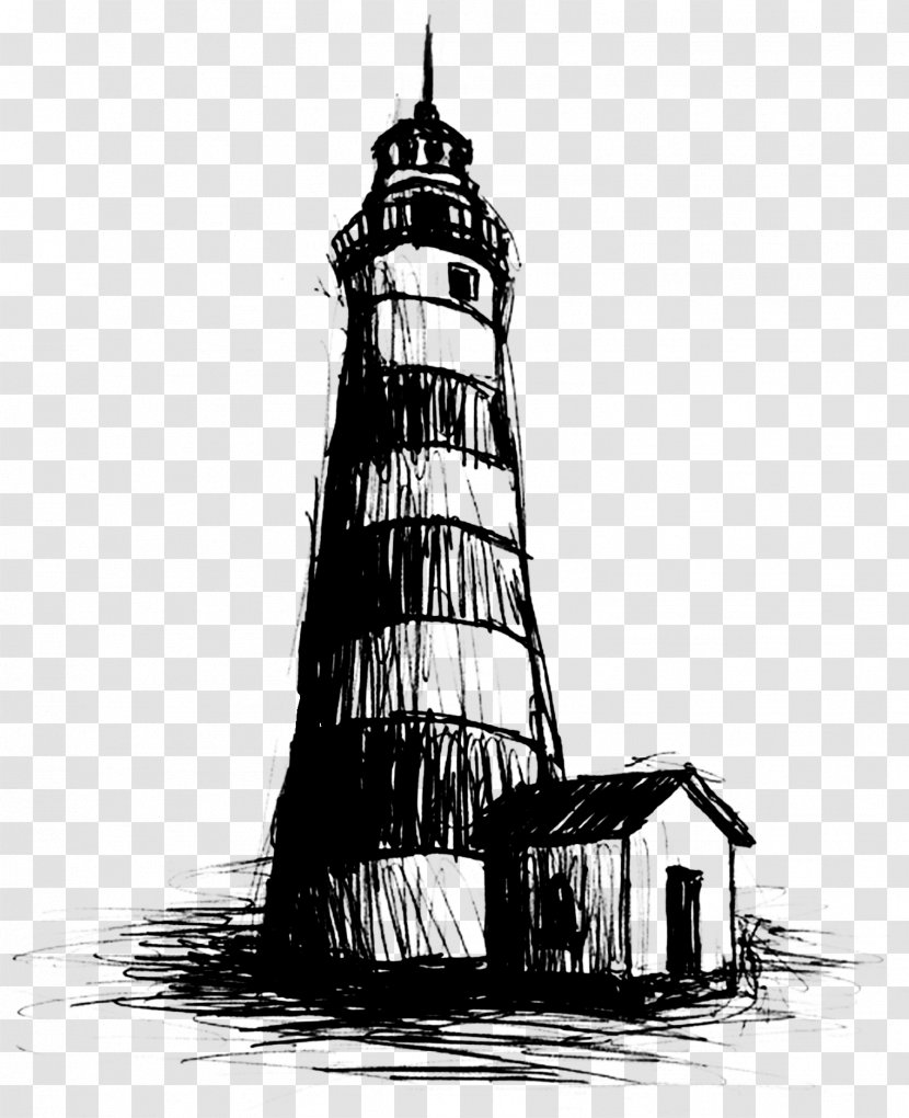 Earlville Drawing Monochrome Sketch - Logo - Tower Transparent PNG