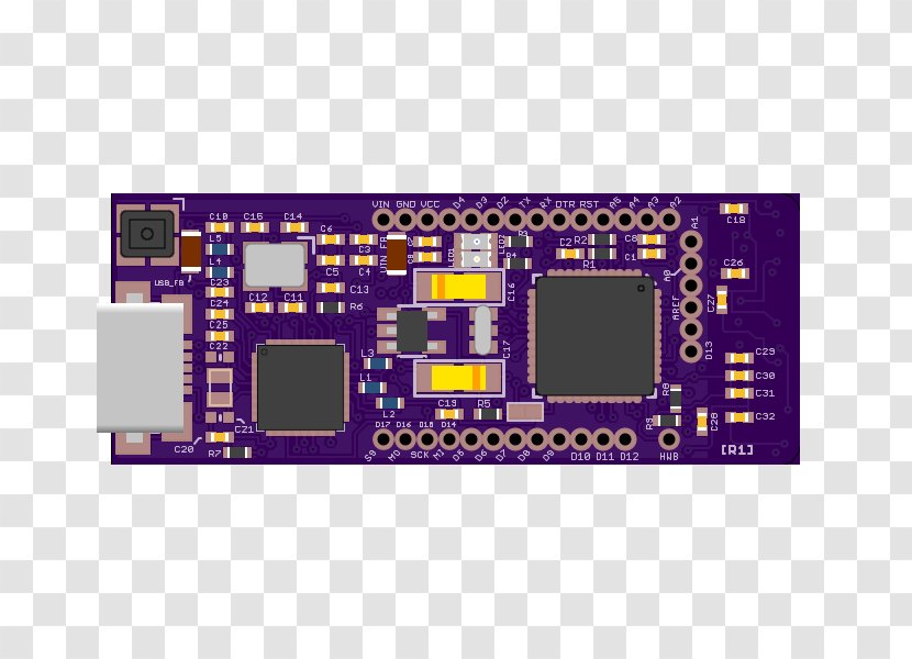 Microcontroller Arduino Electronics Bluetooth Low Energy Printed Circuit Board - Node Js Transparent PNG
