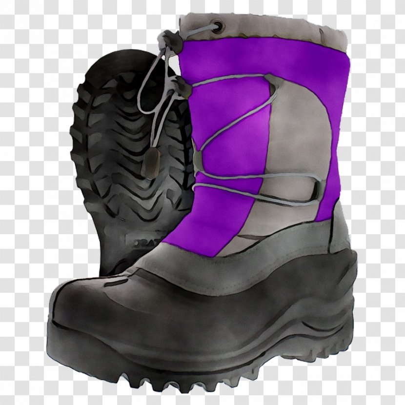 Snow Boot Shoe Walking Purple Transparent PNG