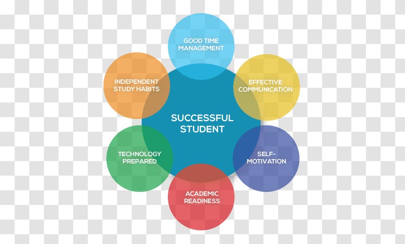 Infographic Student Virtual Learning Environment Time Management Transparent PNG