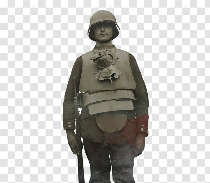 Soldier Infantry Military Uniform First World War - Statue - German Transparent PNG