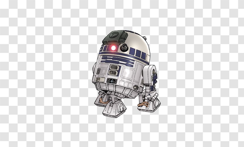 R2-D2 Anakin Skywalker C-3PO Leia Organa Grand Moff Tarkin - Watercolor - Star Wars Transparent PNG