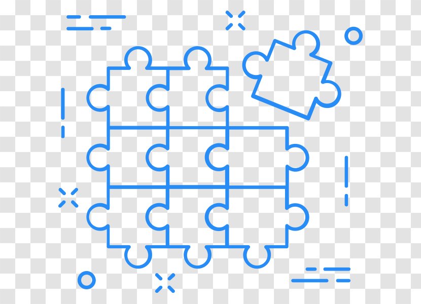 Vector Graphics Line Image Jigsaw Puzzles - Symmetry Transparent PNG