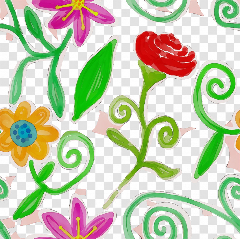 Floral Design Transparent PNG