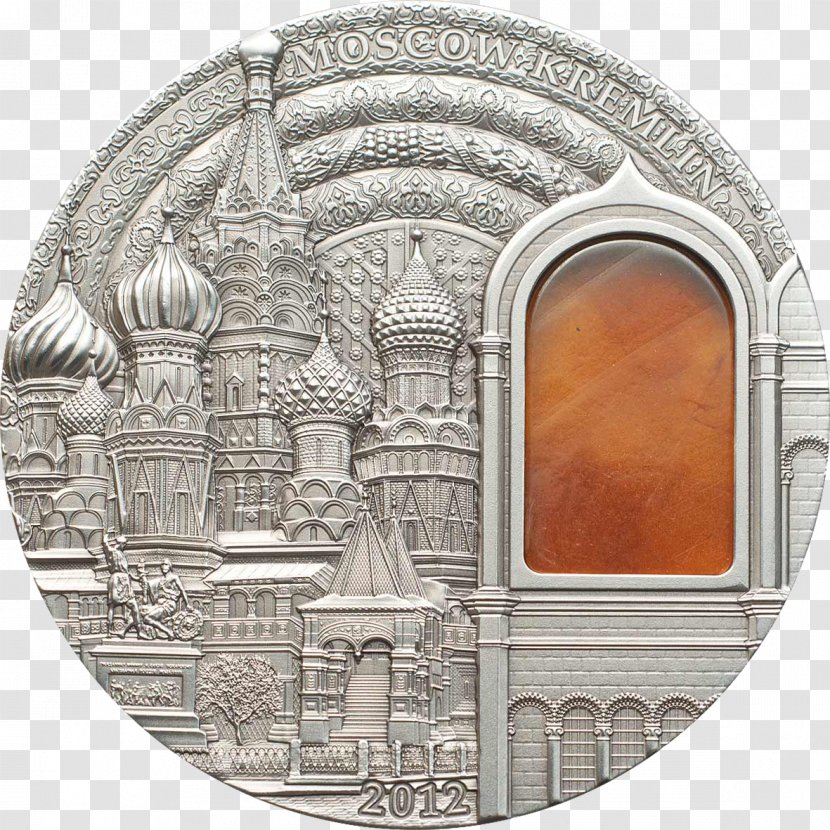 Moscow Kremlin Palau Silver Coin - Arch Transparent PNG