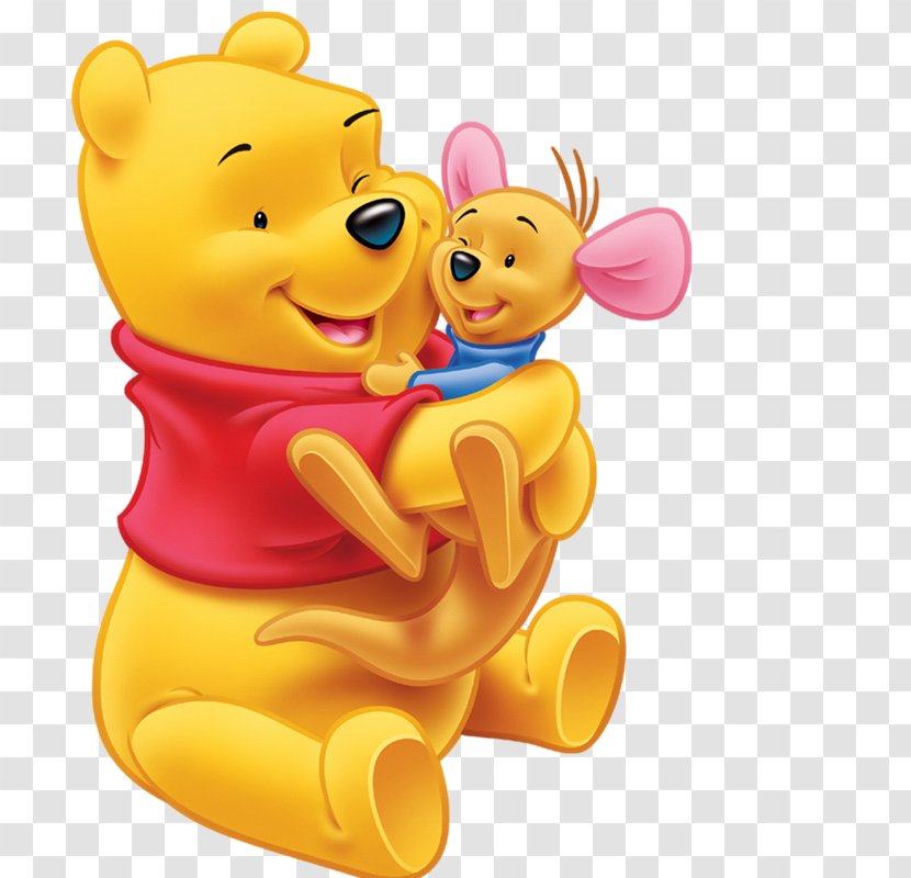 Winnie-the-Pooh Roo Eeyore Piglet Tigger - Watercolor - Winnie The Pooh Transparent PNG