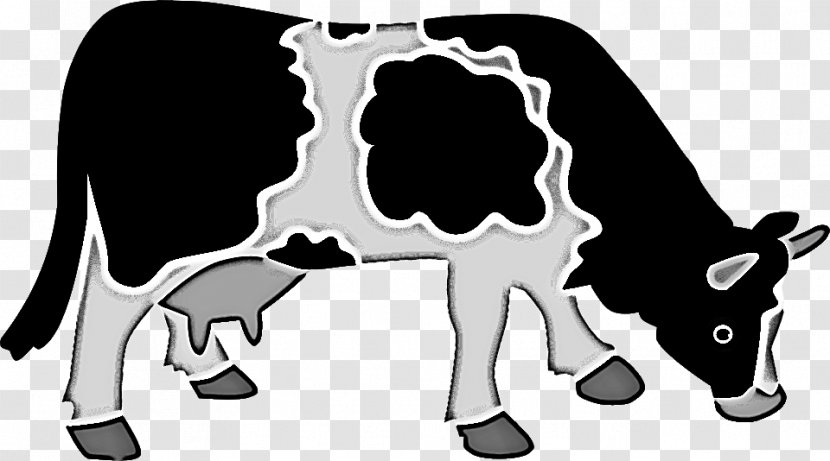Sheep Cartoon - Calf - Bone Blackandwhite Transparent PNG