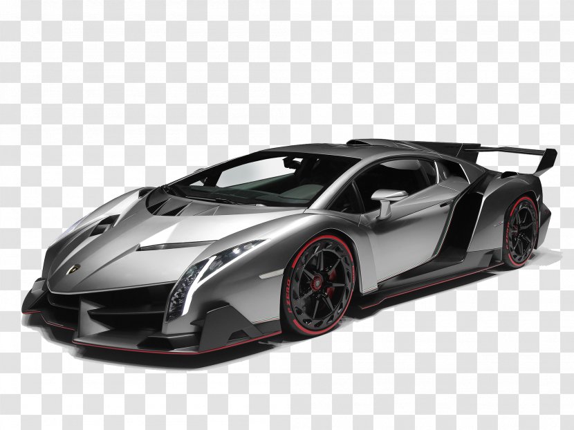 2017 Lamborghini Aventador Sports Car Veneno - Vehicle - File Transparent PNG