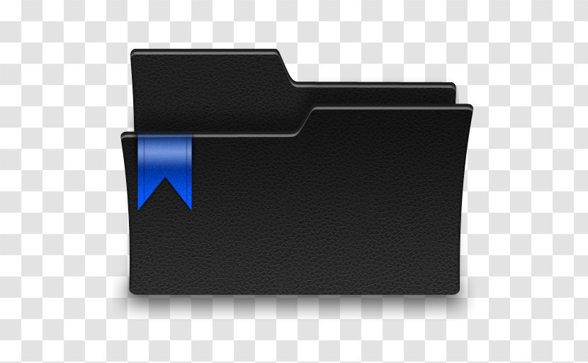 Clip Art Image Macintosh - Black - Cute Folder Icon Transparent PNG