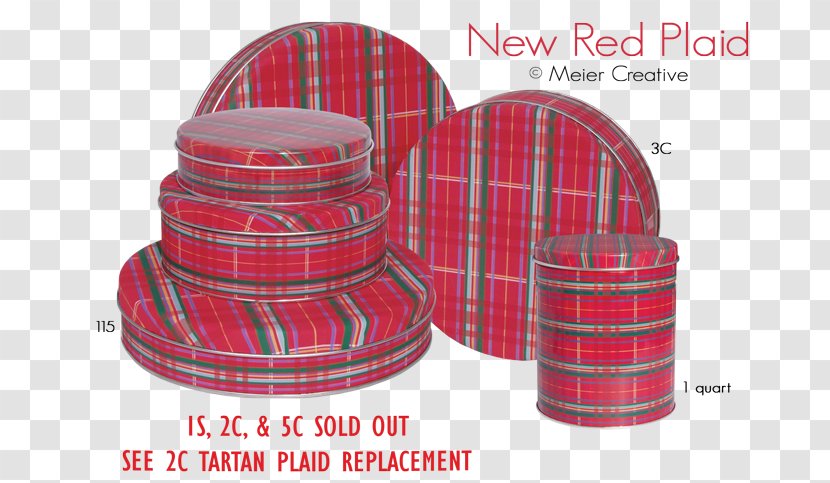 Tartan Hat - Red Sold Out Transparent PNG
