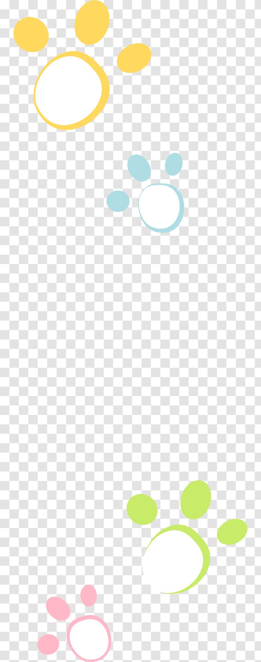 Cartoon Animal - Track - Footprints Transparent PNG