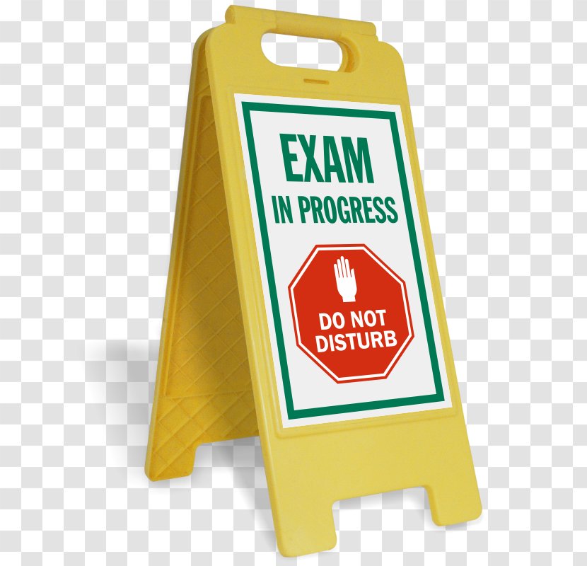 Door Hanger Sign Plastic Printing - Wet Floor - Exam Transparent PNG