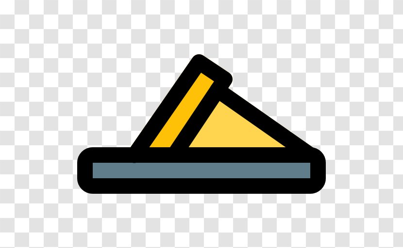 Clip Art Triangle Line Product Design - Yellow Transparent PNG