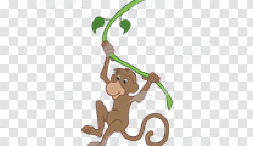 Brown Spider Monkey Clip Art Primate Free Content - Carnivores - Hb Outline Transparent PNG