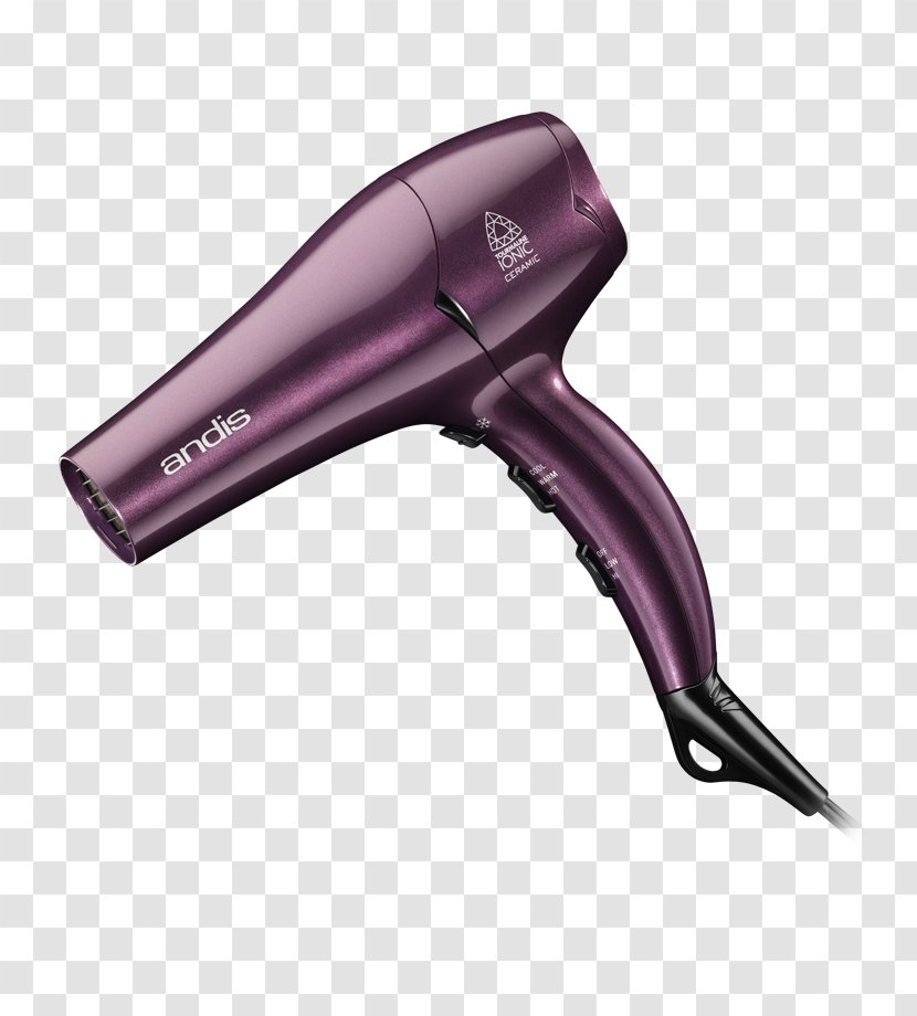 Hair Iron Dryers Clipper Andis Care - Dryer Transparent PNG