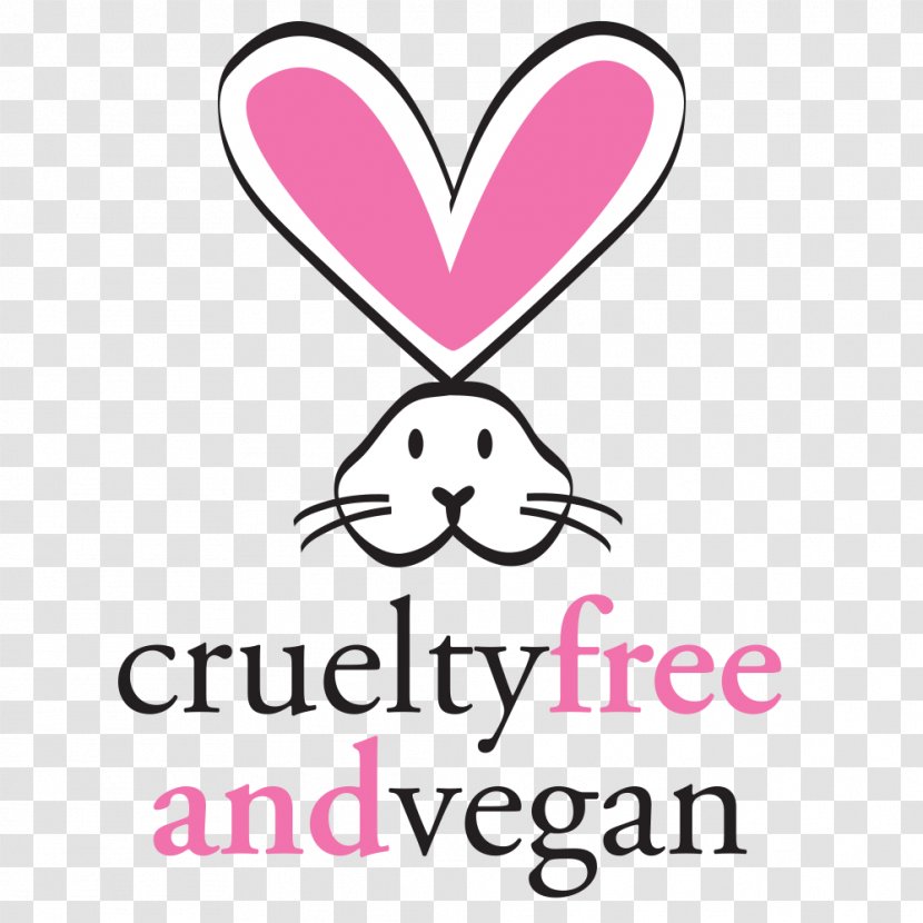 Cruelty-free Animal Testing Veganism Vegetarian Cuisine People For The Ethical Treatment Of Animals - Heart - Rabbit Transparent PNG