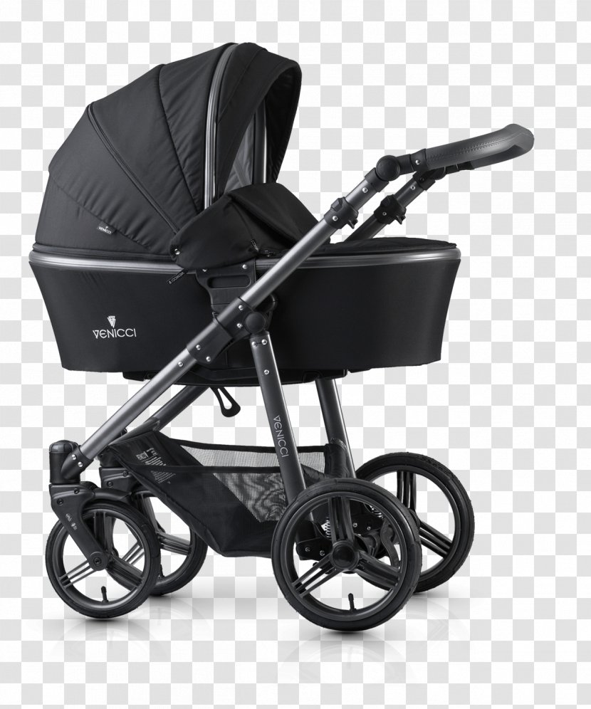 Venicci Special Edition Silver Baby Strollers Transport Grey - Car - Pram Transparent PNG