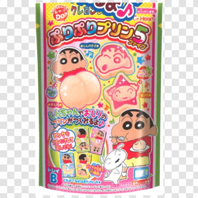 Toy Food Shinnosuke Nohara Crème Caramel Confectionery - Heart Transparent PNG