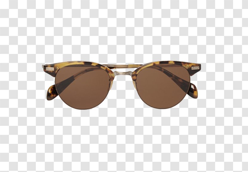 Sunglasses Tortoiseshell Oliver Peoples Cutler And Gross - Brown Transparent PNG