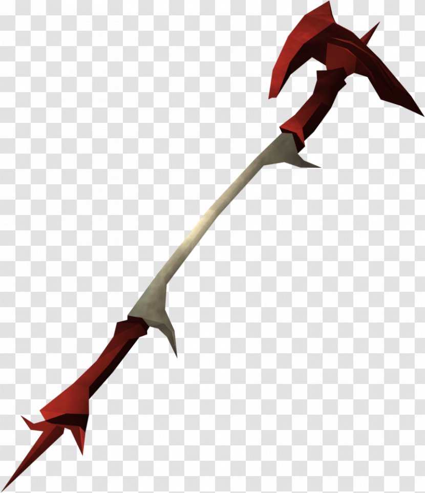 RuneScape Halberd Weapon Dragon Spear Transparent PNG