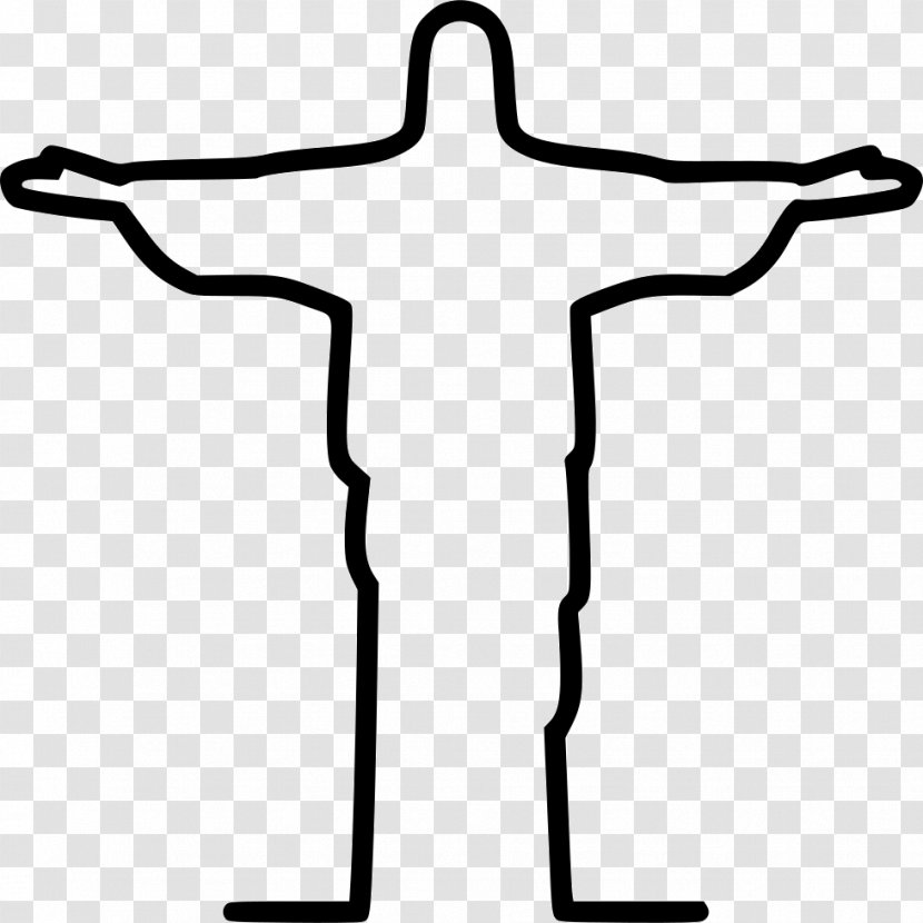 Christ The Redeemer Garajau Icon - Jesus - Rio De Janeiro Transparent PNG