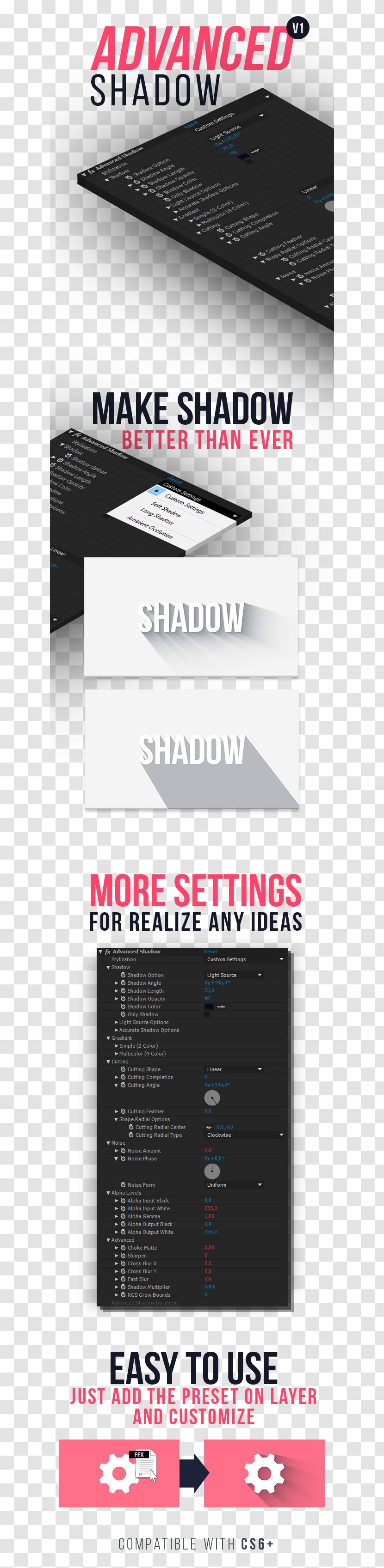 Adobe After Effects Shadow Plug-in Light MacOS - Logo Transparent PNG