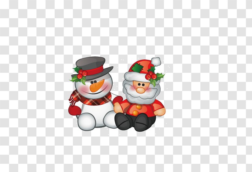 Santa Claus Snowman Drawing Illustration - S Reindeer - Doll Transparent PNG