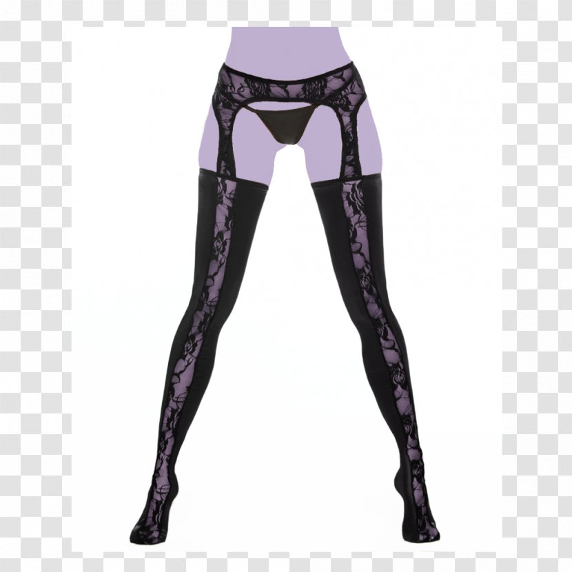 Tights Garter Spandex Star Of The Show Lace - Frame Transparent PNG