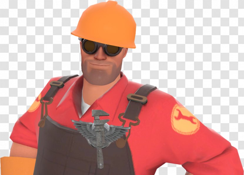 Hard Hats Team Fortress 2 Architectural Engineering Construction Worker Foreman - Engineer - Tshirt Transparent PNG