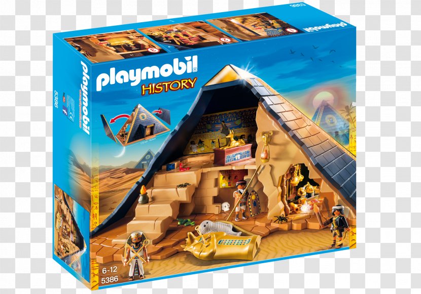 Playmobil Ancient Egypt Egyptian Pyramids Pharaoh Toy - Tomb Transparent PNG