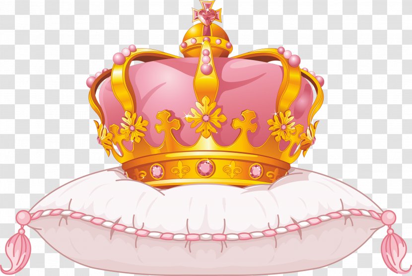 Crown Pillow Stock Photography Clip Art - Torte - Cartoon Transparent PNG