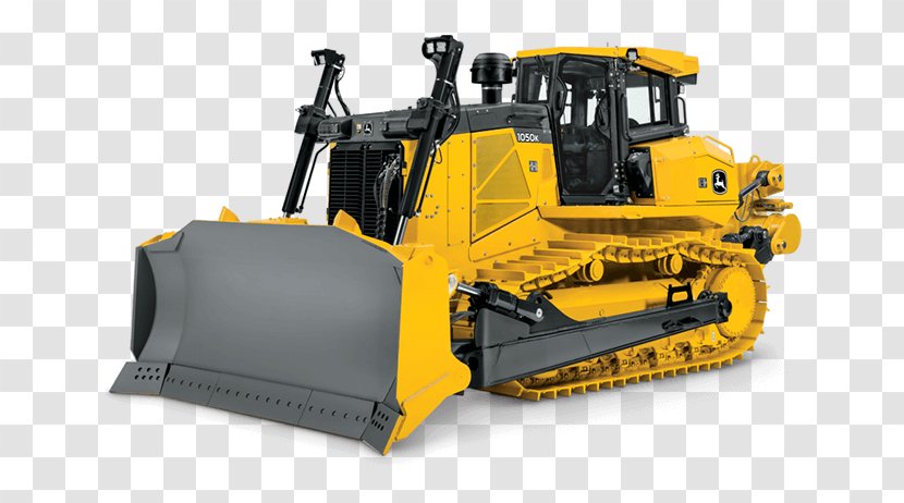 John Deere Construction & Forestry Bulldozer Heavy Machinery Excavator - Crawler Transparent PNG