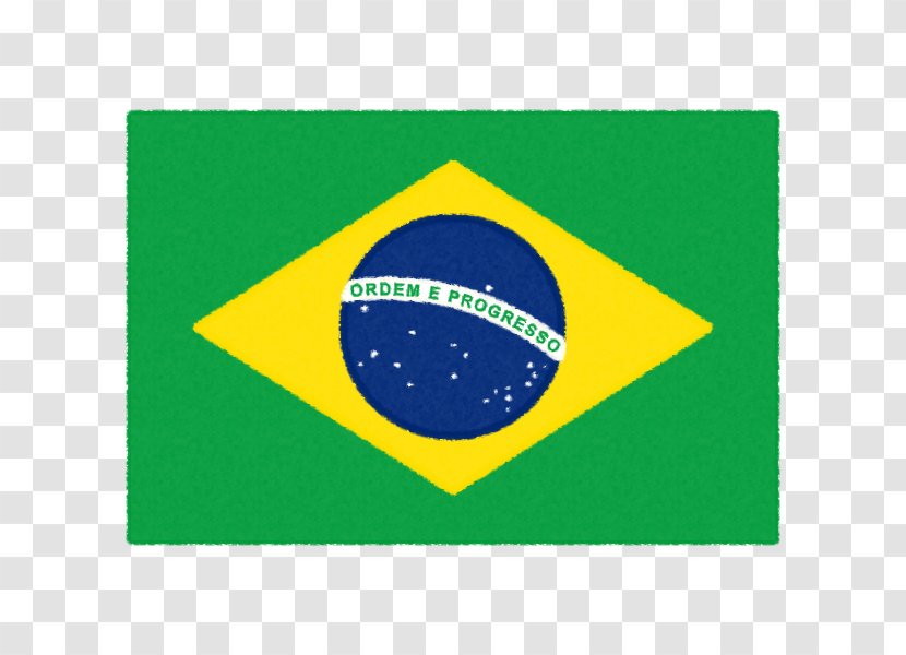Flag Of Brazil National - Grass Transparent PNG
