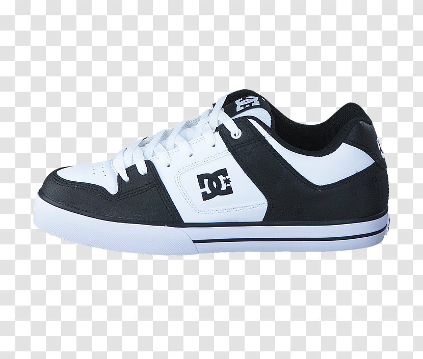 Skate Shoe White Sneakers Black - Skateboarding - Dc Shoes Transparent PNG
