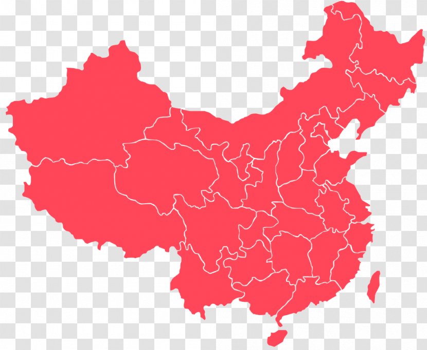 China Blank Map Clip Art - Sundiro Holding Co Ltd Transparent PNG