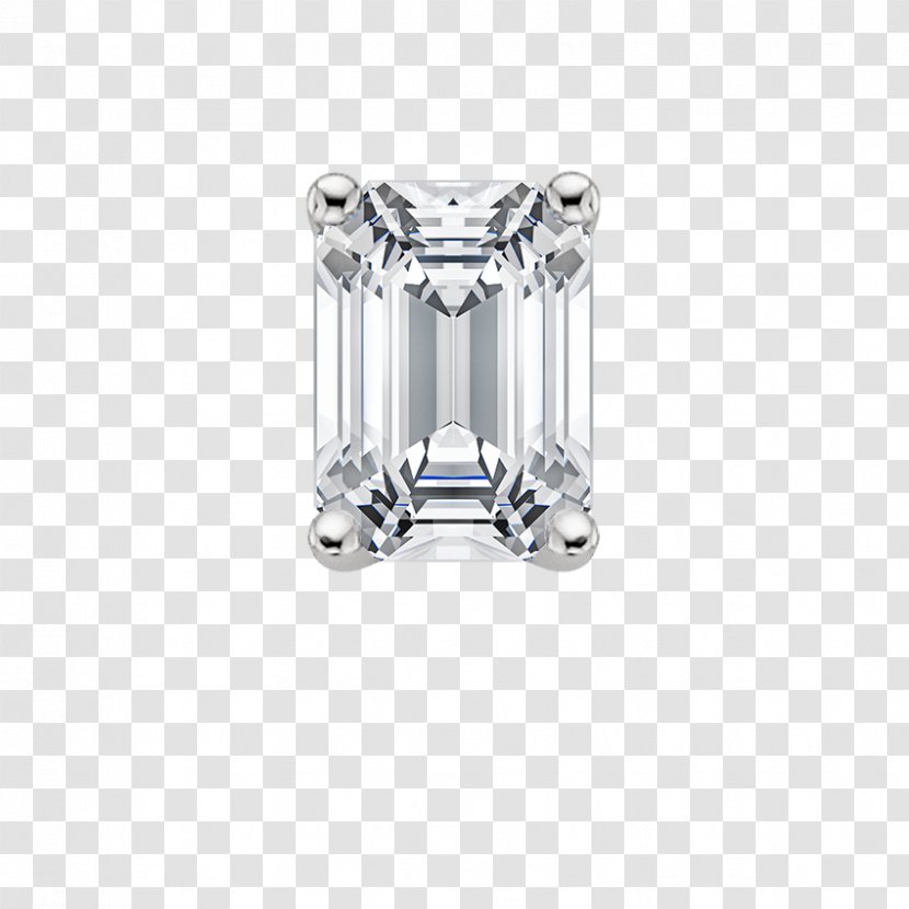 Engagement Ring Diamond Cut - Emerald - Wedding Set Transparent PNG