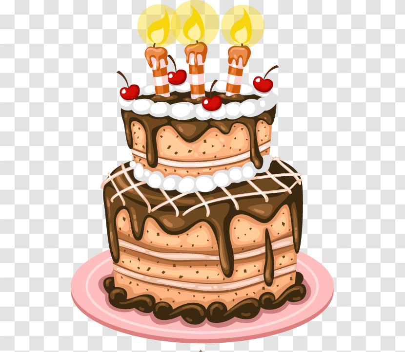 Birthday Cake Greeting Card - Wish - Cartoon Transparent PNG