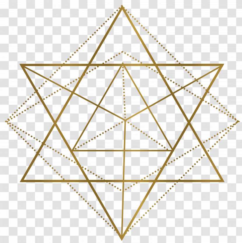 Tetrahedron Sacred Geometry Stellated Octahedron Stellation - Area - Triangle Transparent PNG