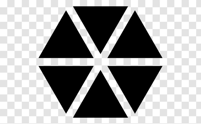 EXO Sticker Growl Ex'Act K-pop - Triangle - Round Transparent PNG