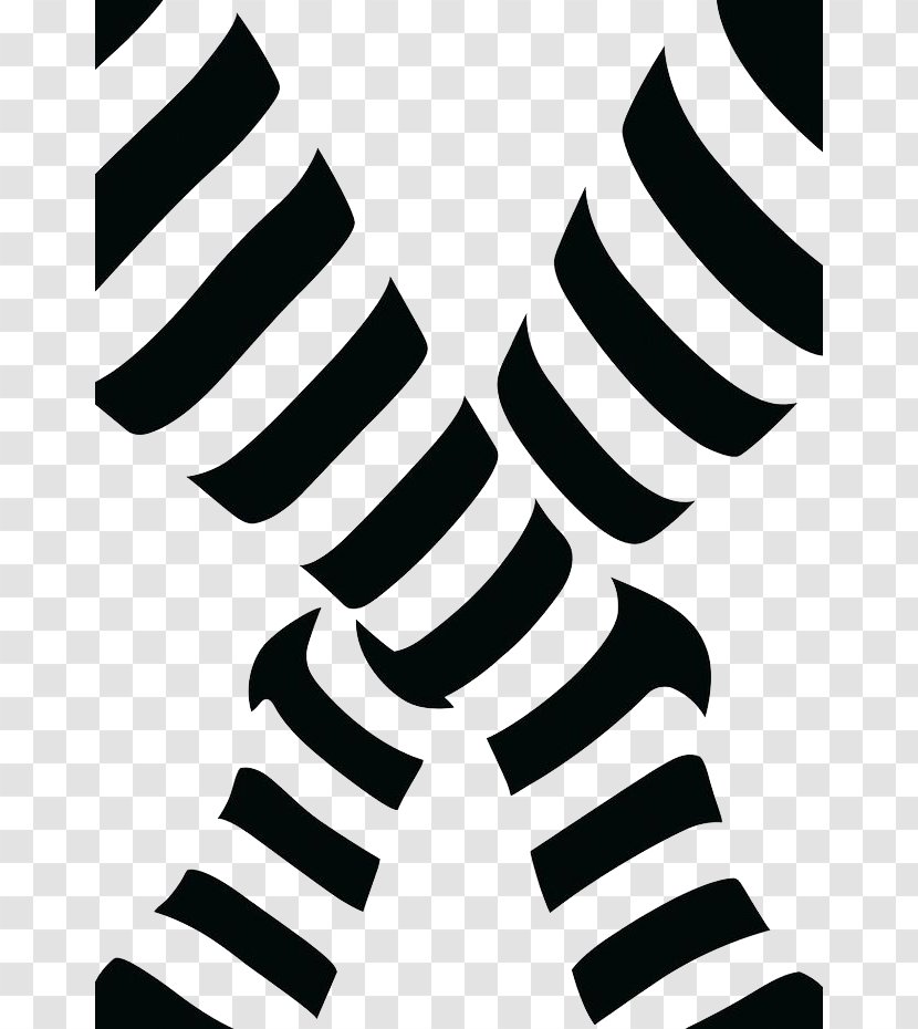 Poster Graphic Design Black And White Photography - Symmetry - Zebra Socks Transparent PNG